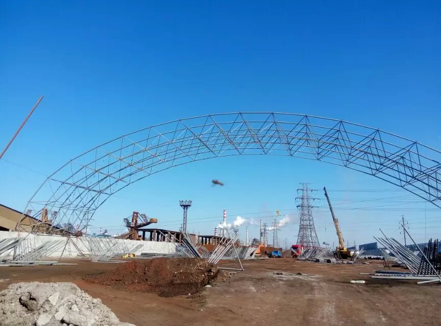 西寧葫蘆島熱電廠網架