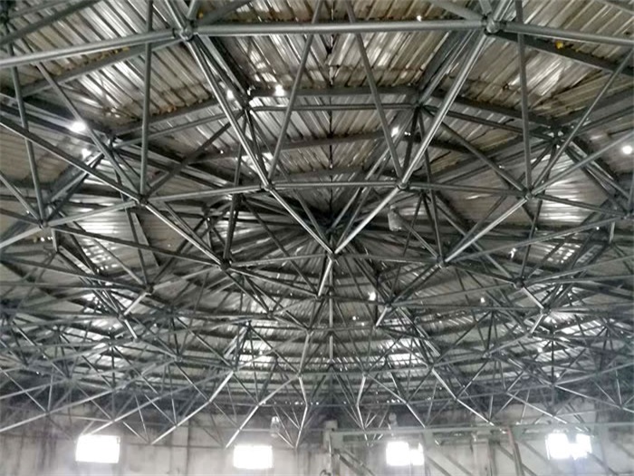 睢寧銀川洗煤廠蓄水池網架